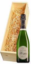 Wijnkist met Royer Champagne Réserve Brut