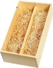 Houten Appeldoorn kist 2 flessen (750 ml)