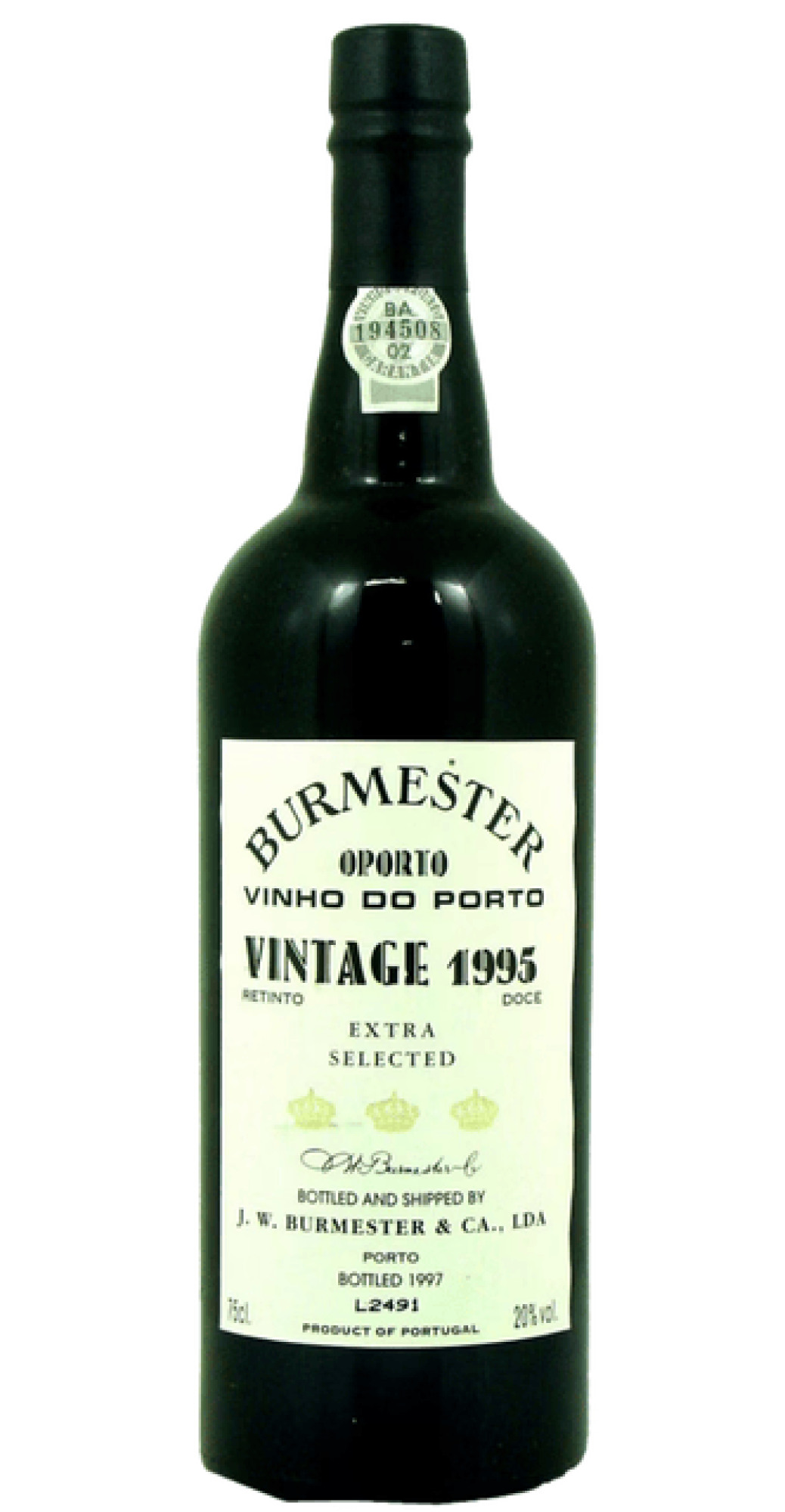 Burmester Vintage Port 1995