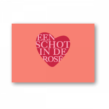 een schot in de rose
