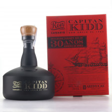 Arehucas Capitan Kidd 30 Years Old Anejo Rum