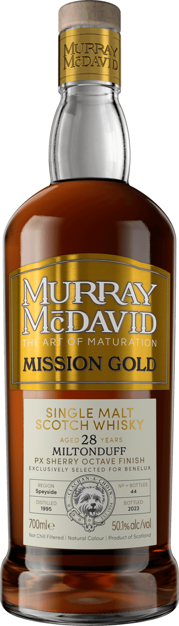 Miltonduff 28 Years Old Murray McDavid Mission Gold