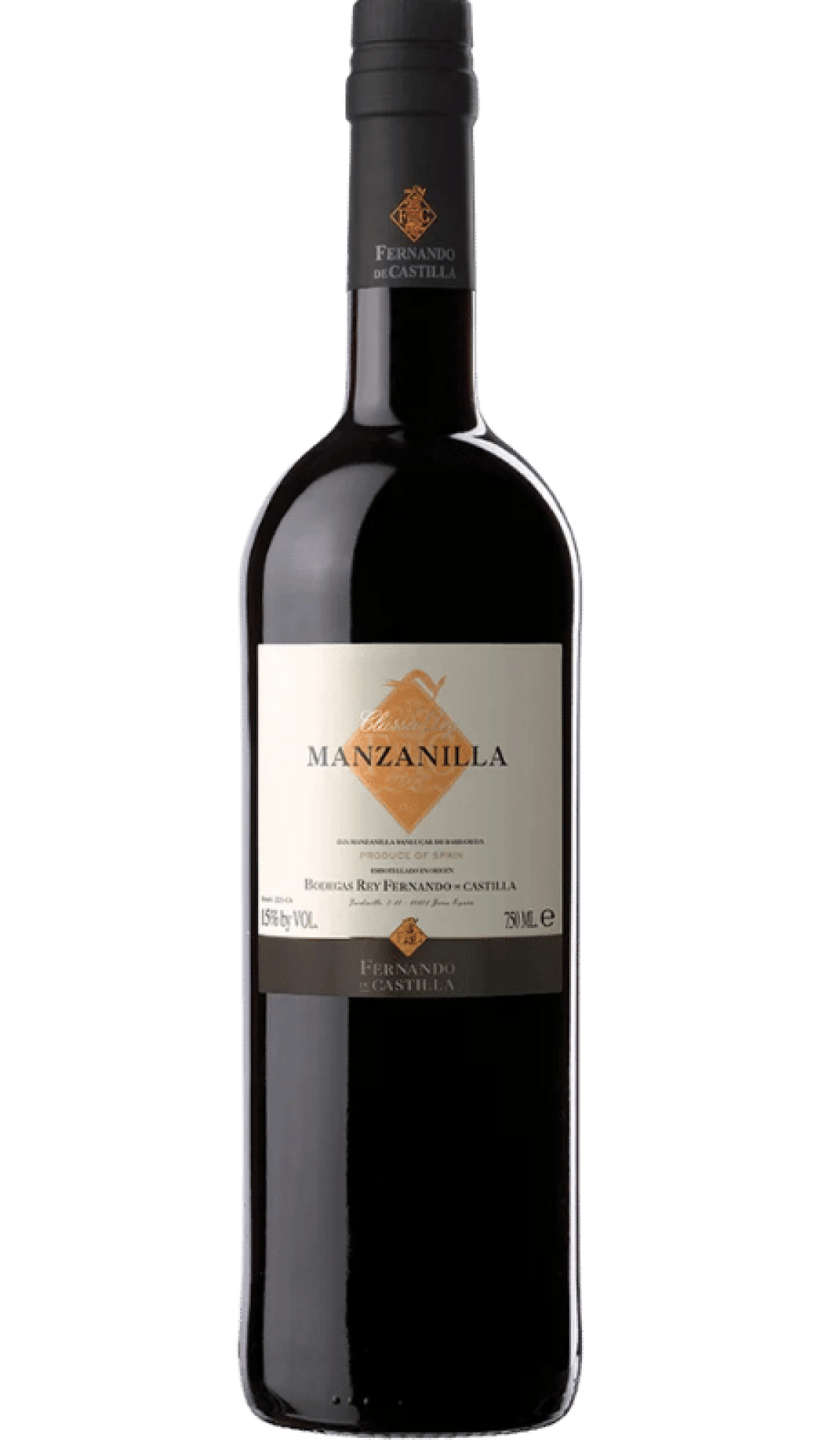 Manzanilla Sherry Classic Rey Fernando de Castilla 750ml