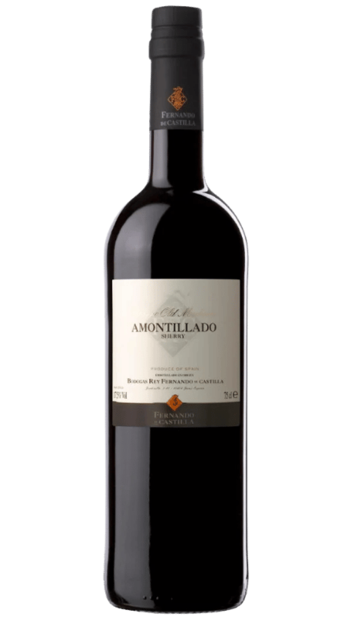 Amontillado Sherry Classic Rey Fernando de Castilla 750ml