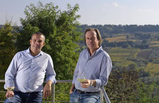 Wijnmakers Amedeo de Luca en Antonio Patricelli
